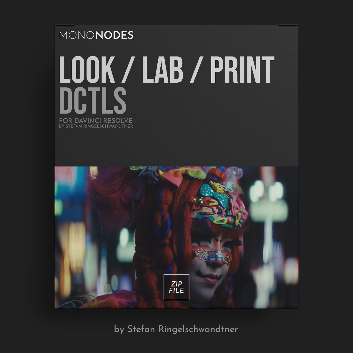 MonoNodes复古美学柯达富士胶片负片模拟电影感DCTL达芬奇插件 LOOK LAB PRINT DCTLS v1.1 & v3.0