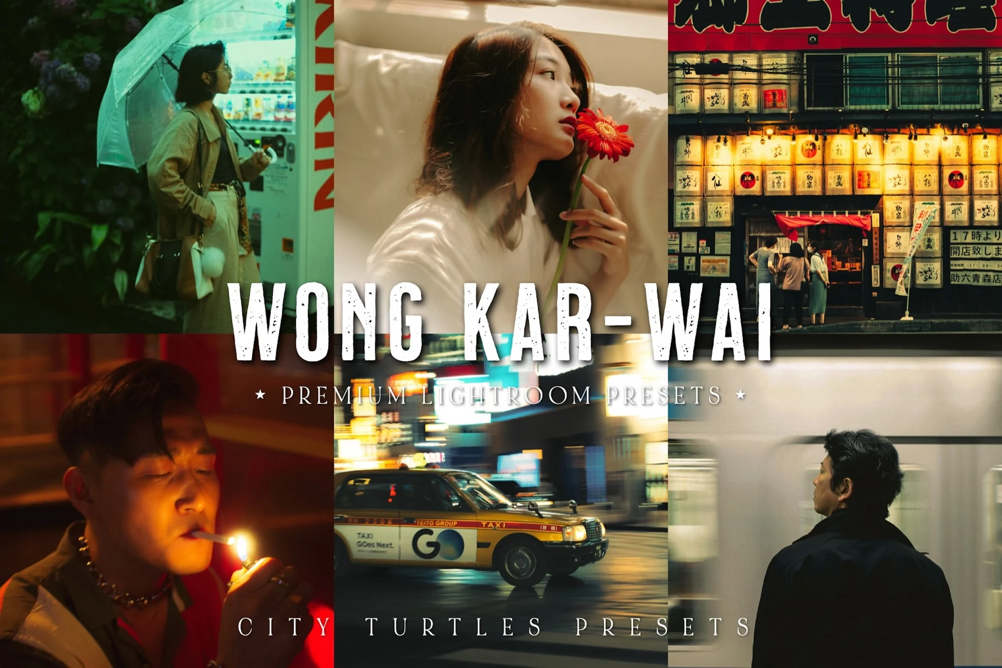 王家卫香港电影风格预设博 Cinematic Lightroom Presets Inspired by Wong Kar-wai