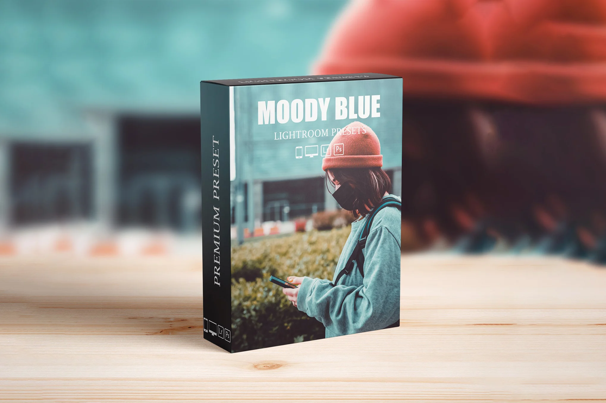 蓝橙色电影预设Moody Blue Cinematic Lightroom Presets