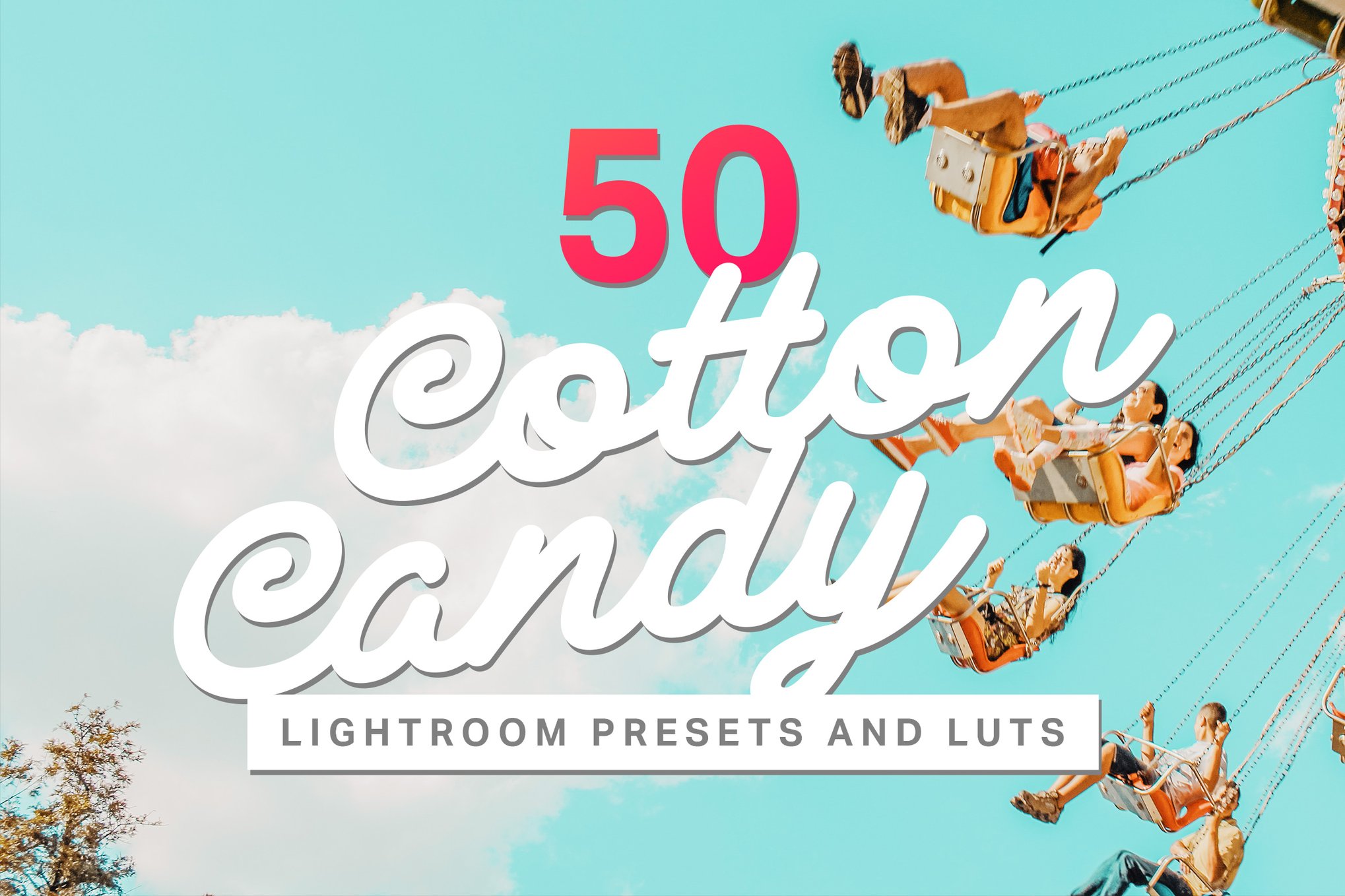 50糖果色调LR预设 Cotton Candy Lightroom Presets and LUTs