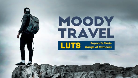 30组专业旅行情绪旅拍LUTs视频调色预设 Moody Travel LUTs