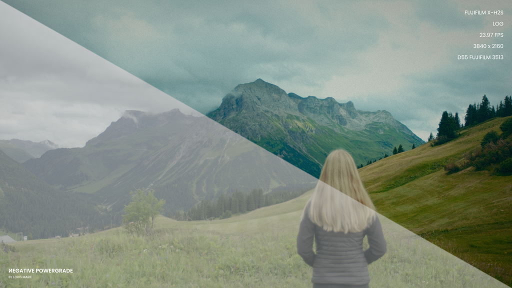 好莱坞电影外观达芬奇视频调色包 Loris Marie–Negative Powergrade