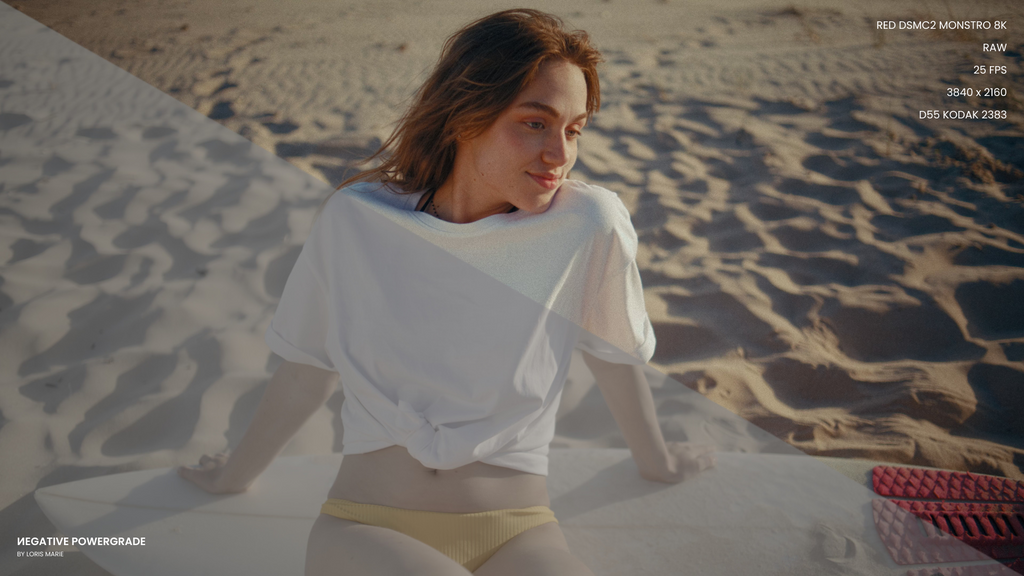 好莱坞电影外观达芬奇视频调色包 Loris Marie–Negative Powergrade