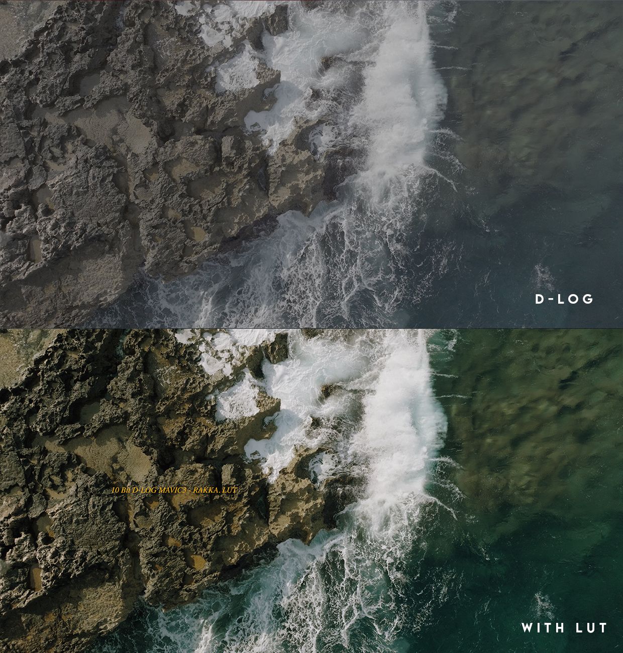 大疆MAVIC 3系列电影级LUT包 – 适用于D-LOG 10比特无人机素材 DJI MAVIC 3 SERIES CINEMATIC LUT PACK – For D-LOG 10bit Drone Footage