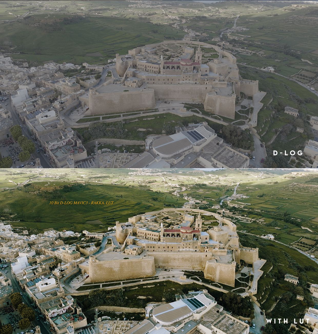 大疆MAVIC 3系列电影级LUT包 – 适用于D-LOG 10比特无人机素材 DJI MAVIC 3 SERIES CINEMATIC LUT PACK – For D-LOG 10bit Drone Footage