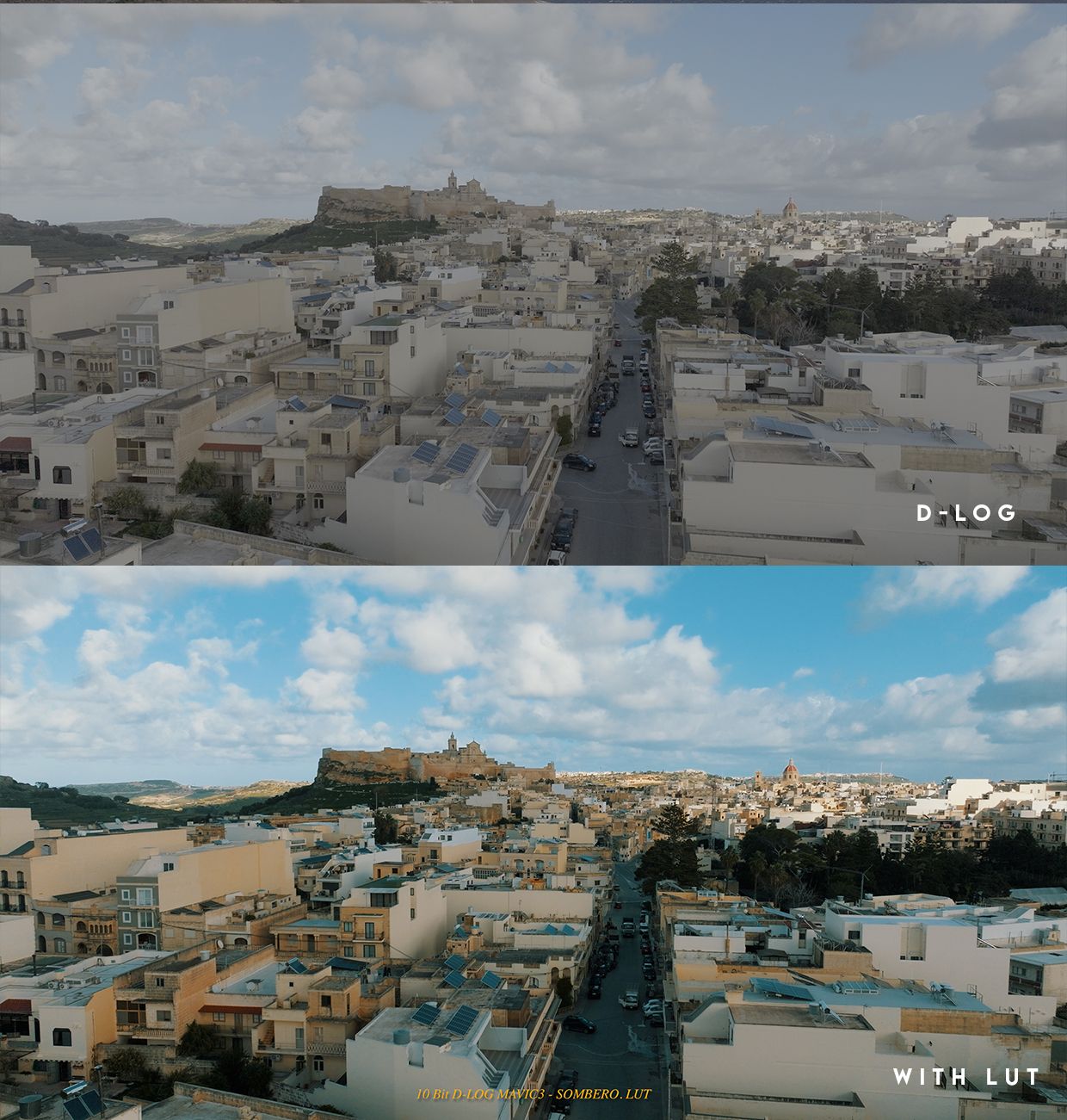 大疆MAVIC 3系列电影级LUT包 – 适用于D-LOG 10比特无人机素材 DJI MAVIC 3 SERIES CINEMATIC LUT PACK – For D-LOG 10bit Drone Footage