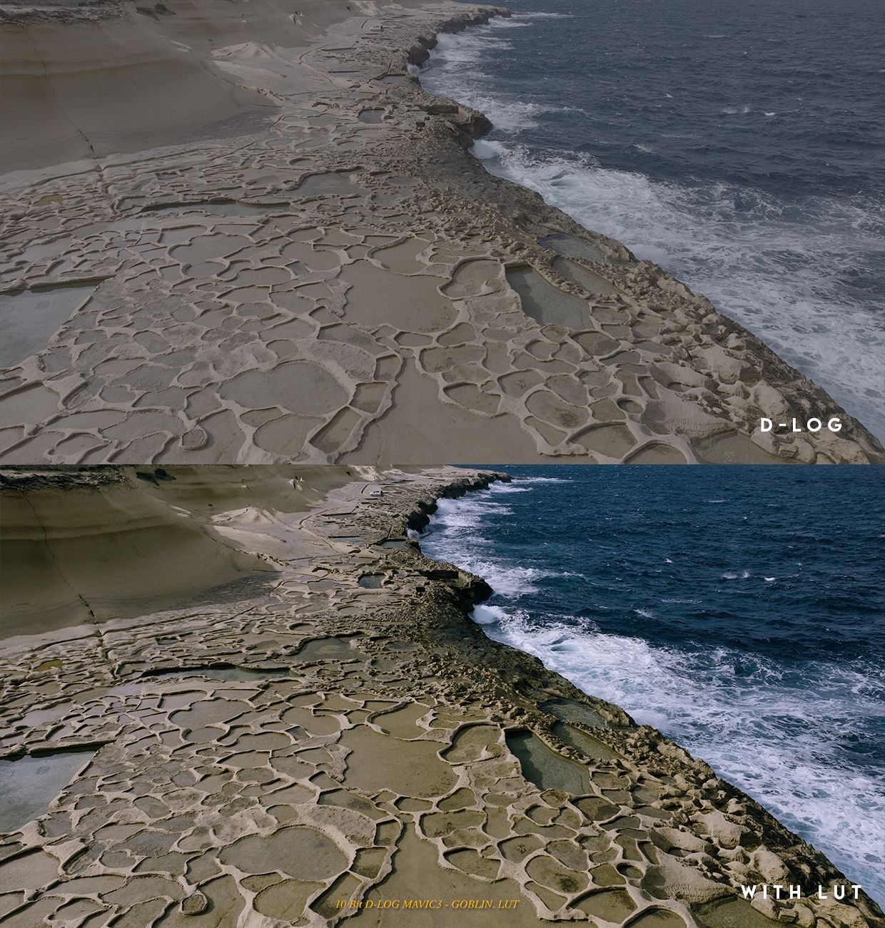 大疆MAVIC 3系列电影级LUT包 – 适用于D-LOG 10比特无人机素材 DJI MAVIC 3 SERIES CINEMATIC LUT PACK – For D-LOG 10bit Drone Footage