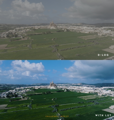 大疆MAVIC 3系列电影级LUT包 – 适用于D-LOG 10比特无人机素材 DJI MAVIC 3 SERIES CINEMATIC LUT PACK – For D-LOG 10bit Drone Footage