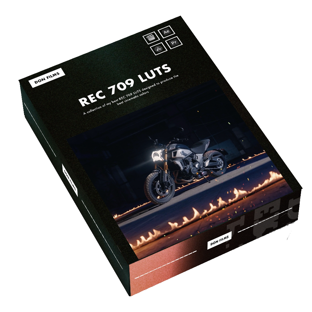电影级LUTs调色包 CINEMATIC REC709 LUTS