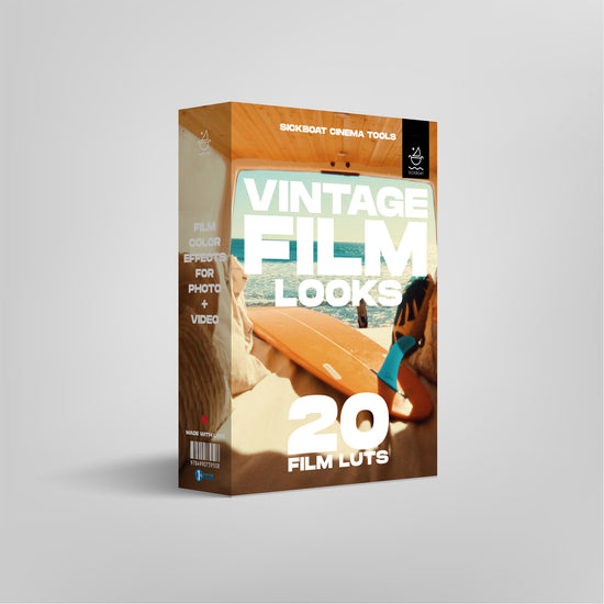 复古胶片外观 | 胶片LUTs | 胶片色彩效果 Vintage Film Looks | Film LUTS | Film Color Effects