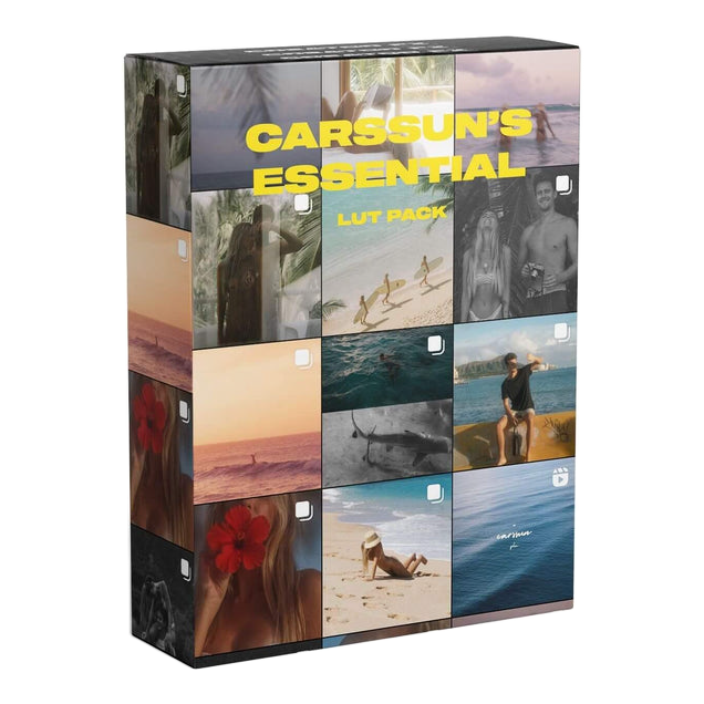 夏日旅行生活调色luts：CARSSUN ESSENTIAL LUTs