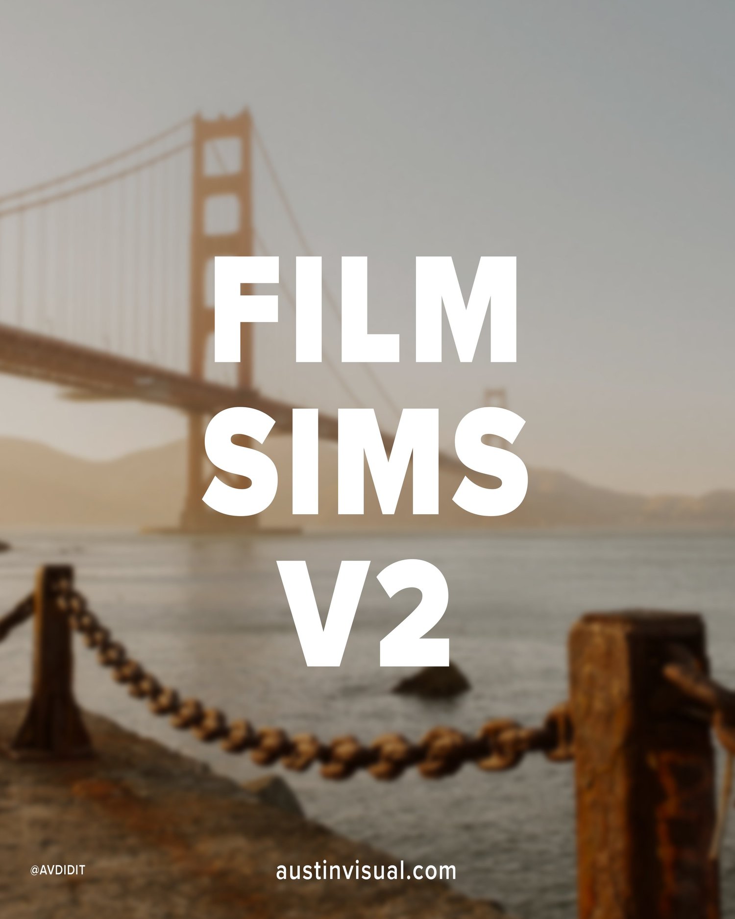 电影胶片预设 Austin Visual-AV FILM SIMS 02