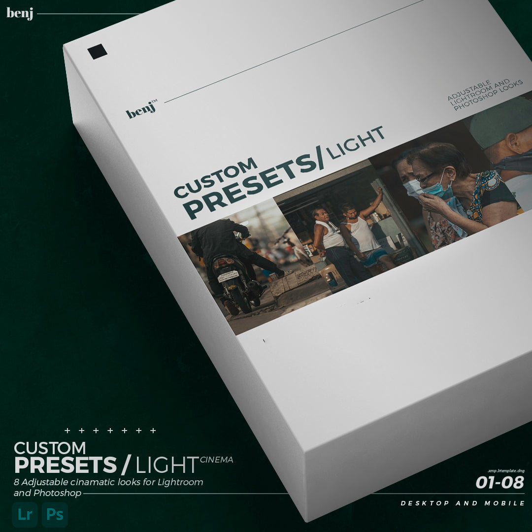轻盈而强烈的电影色彩和色调 benj™ | Light