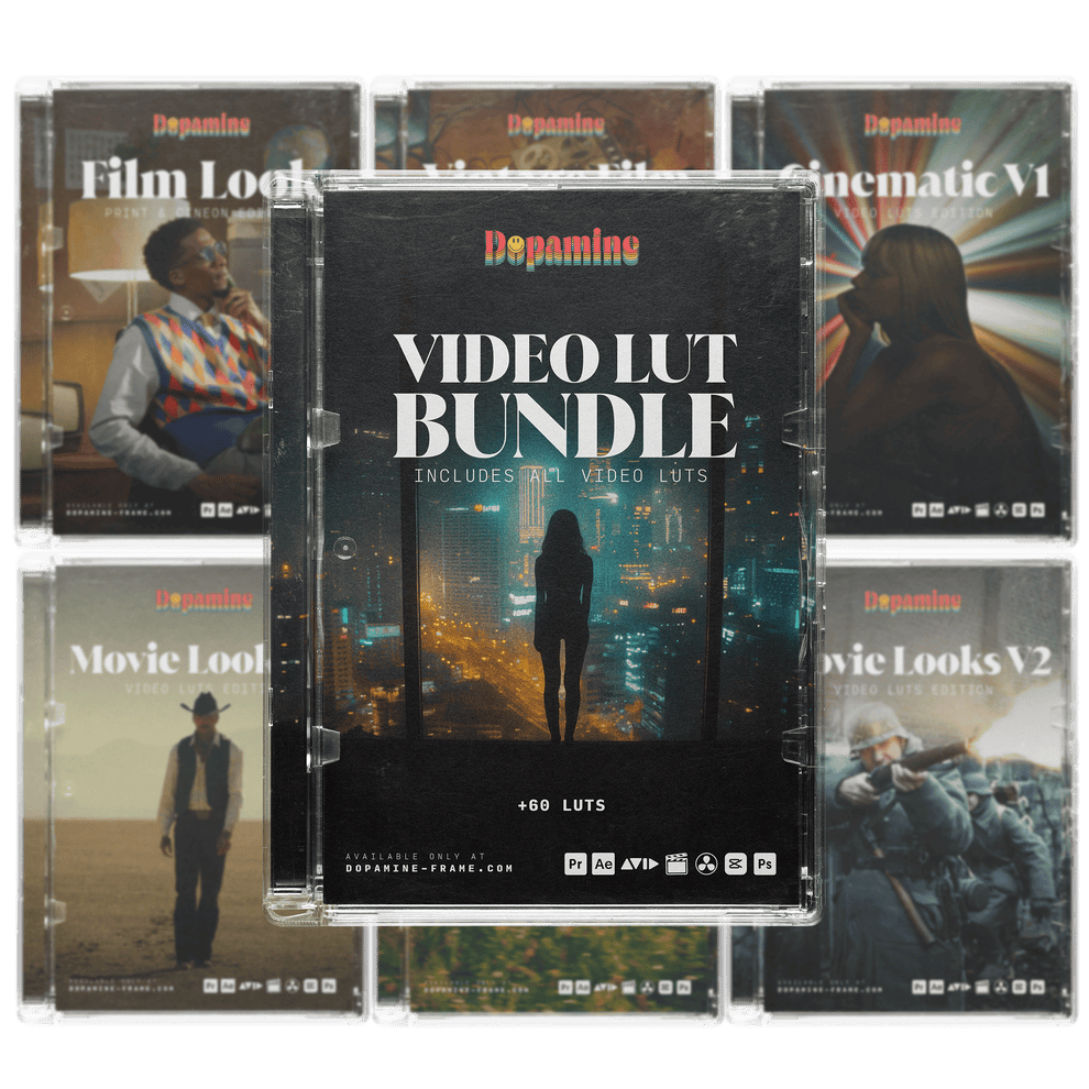 完整lut预设包 Dopamine Frame-The Complete LUT Bundle