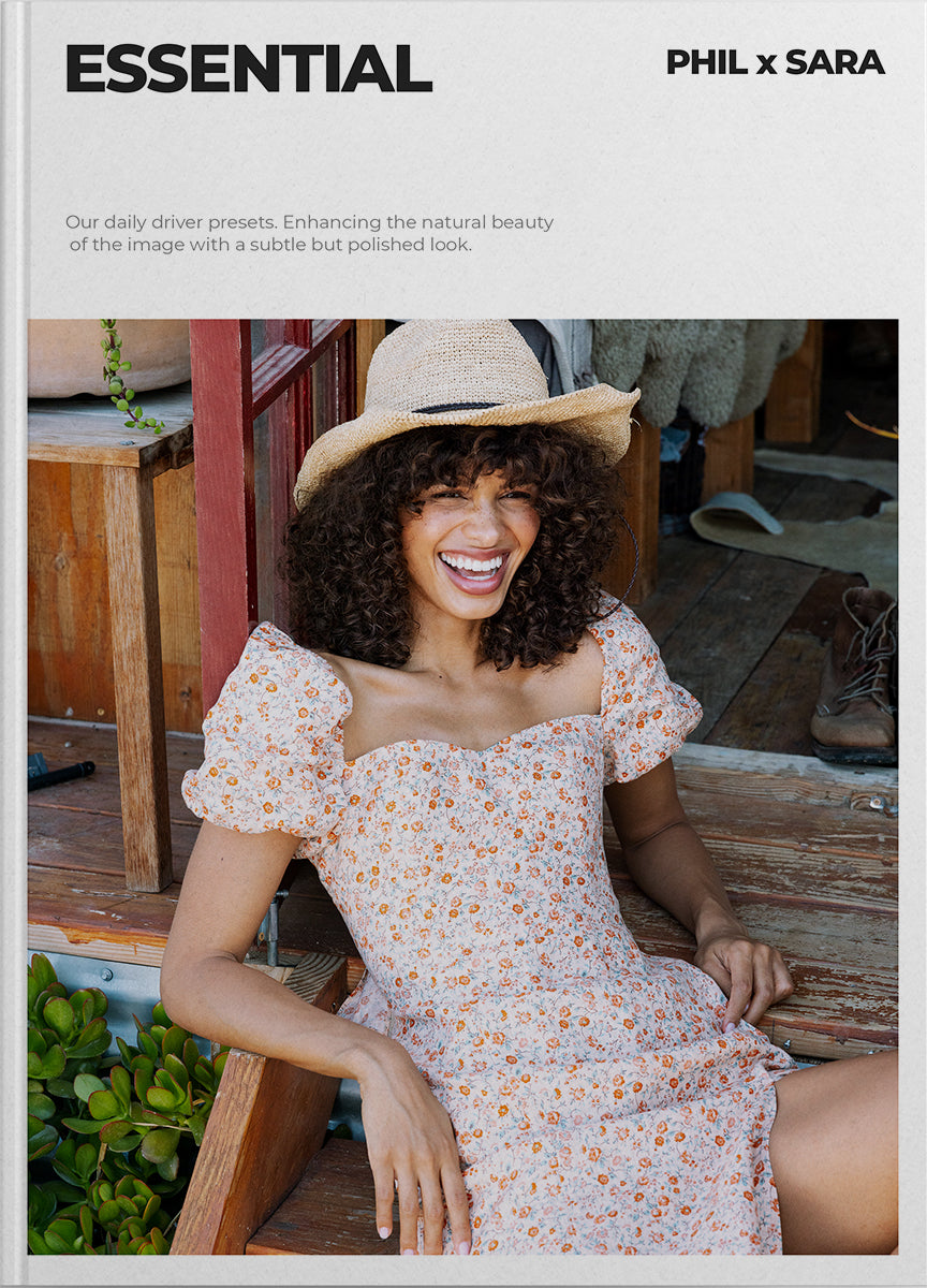 Phil x Sara摄影必备摄影预设包 Essential Pack Presets