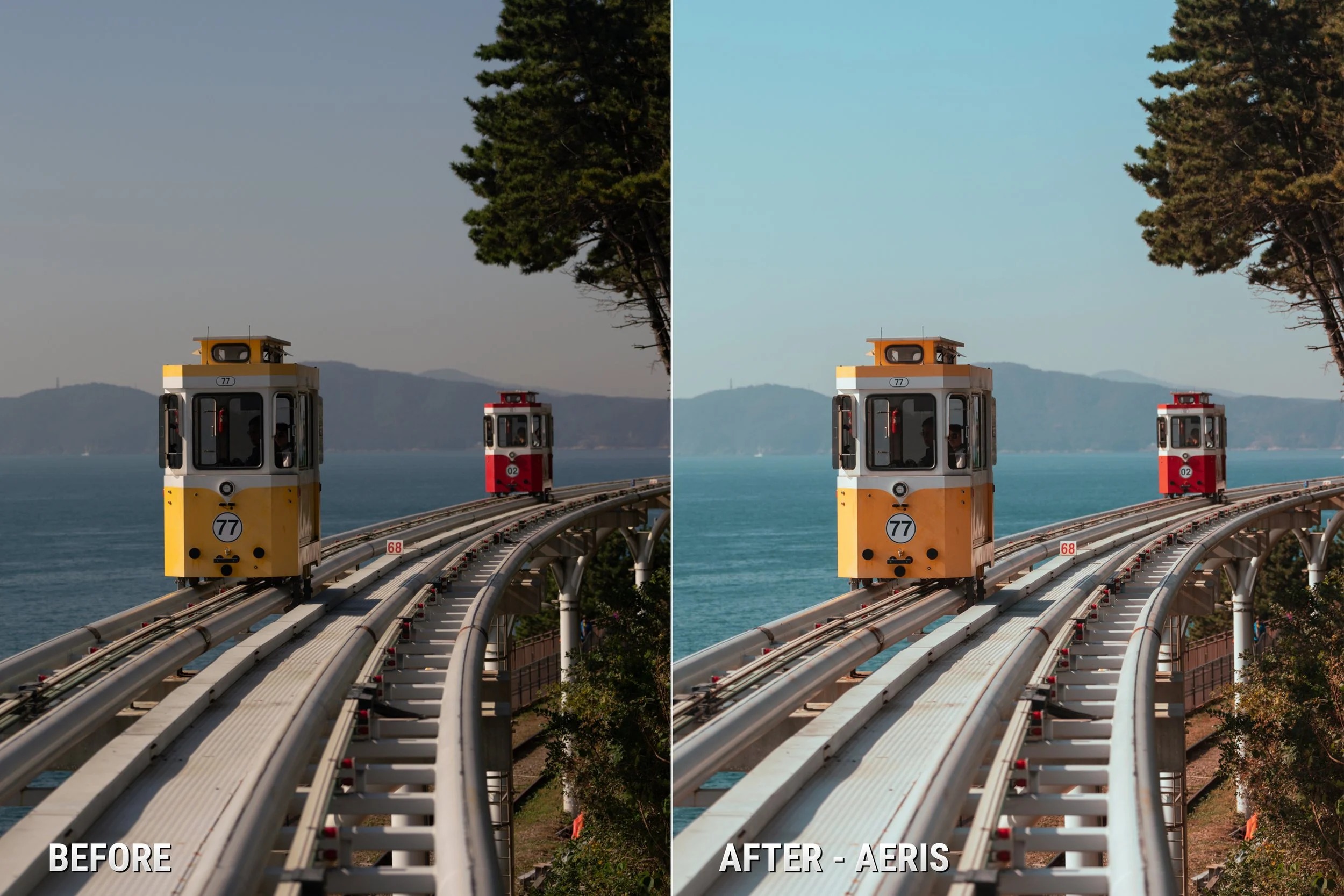 摄影师Kosnio香港旅行LR预设包 Echo Preset Pack