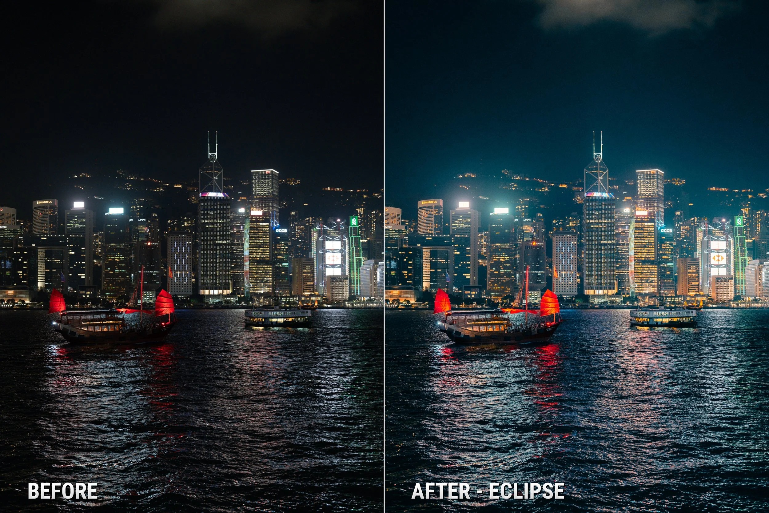 摄影师Kosnio香港旅行LR预设包 Echo Preset Pack