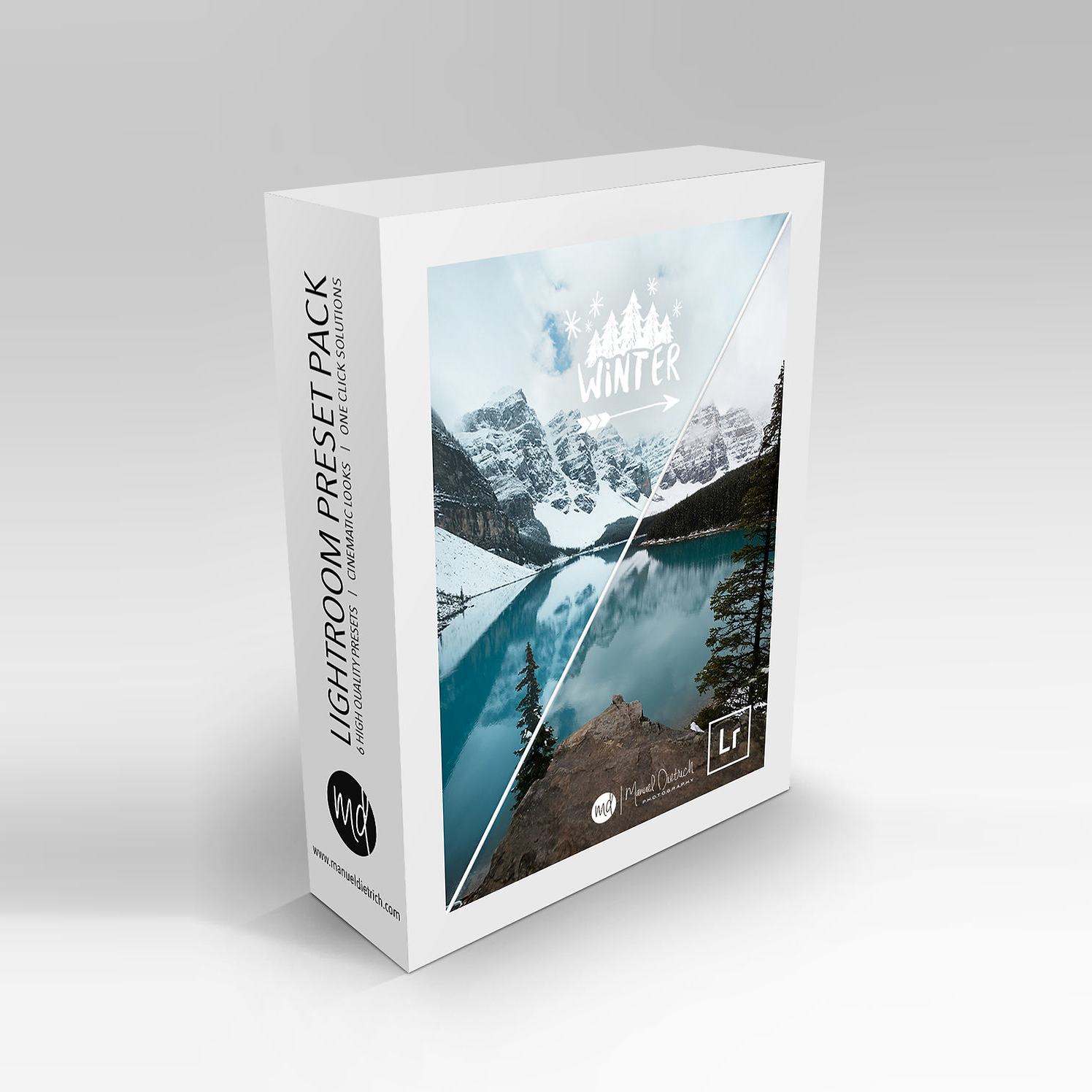 冬季风光旅行摄影LR预设包 Manuel Dietrich Photography Presets (Winter)