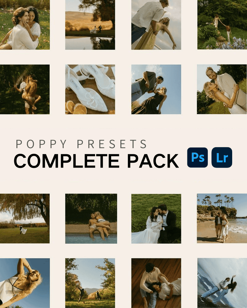 摄影师Ashlynlee胶片人像预设 Poppy Presets – Complete Pack